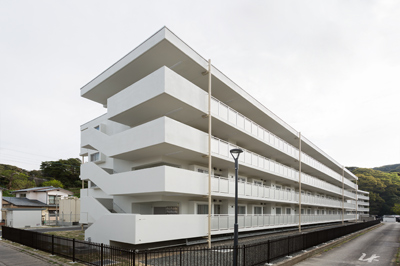 相浦(28)宿舎等新設建築工事(その2)が竣工しました