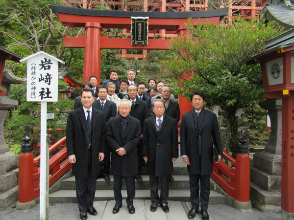 祐徳稲荷神社にて、安全祈願を行いました。